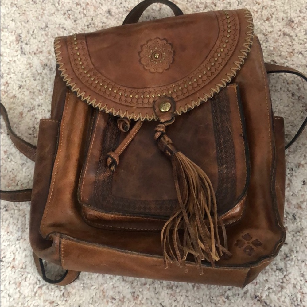 NWT real leather purse/backpack.